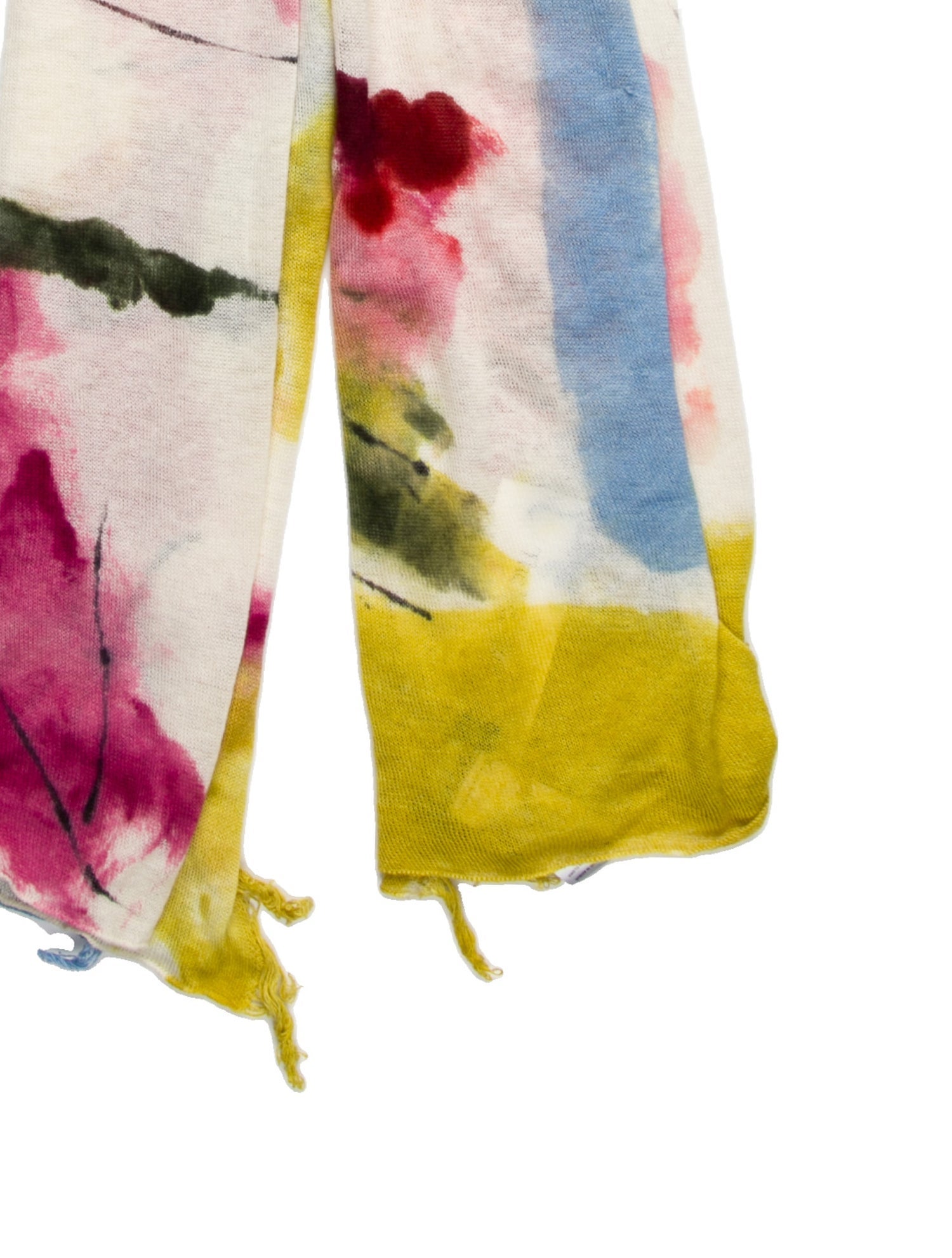 Cividini Silk Floral Print Scarf