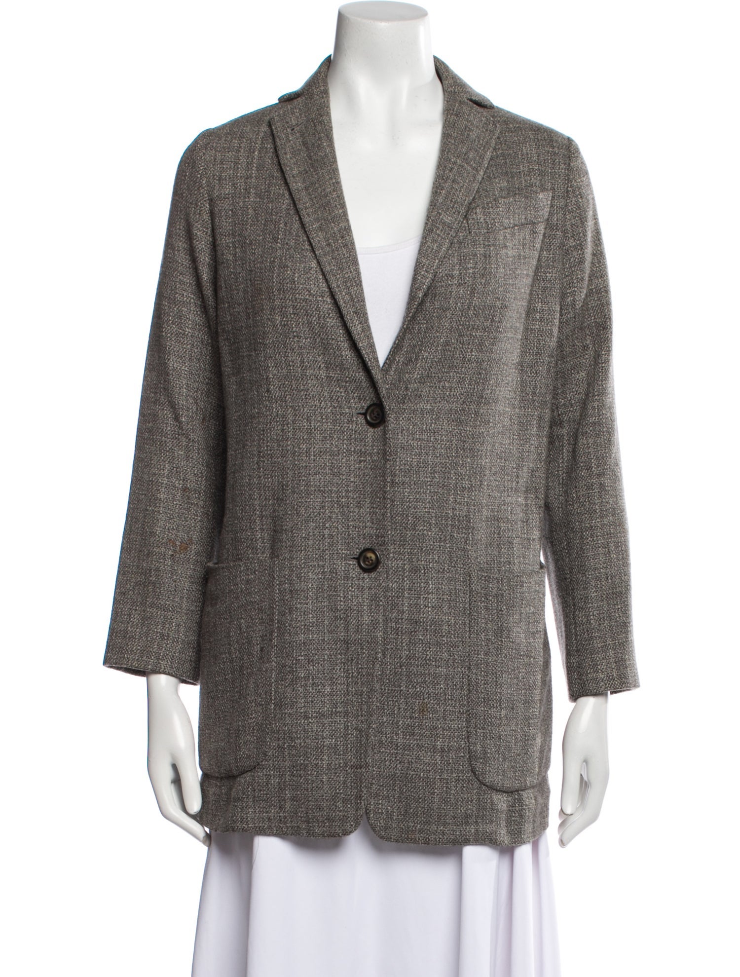 Cividini Cashmere Printed Blazer