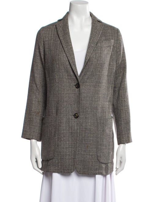 Cividini Cashmere Printed Blazer