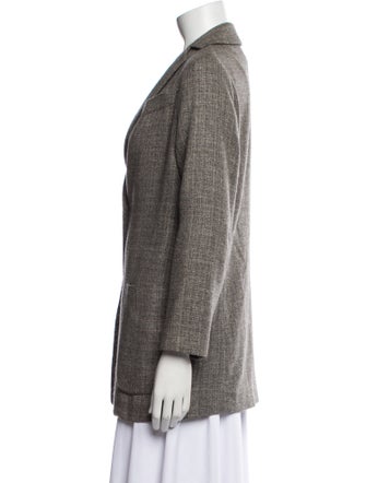 Cividini Cashmere Printed Blazer