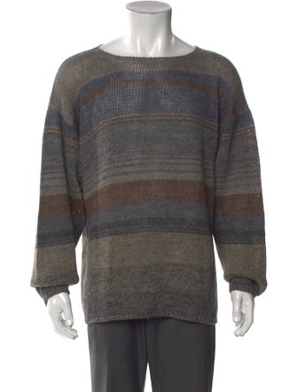 Cividini Striped Crew Neck Pullover