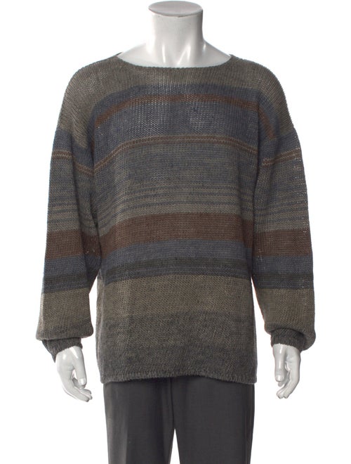 Cividini Striped Crew Neck Pullover