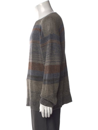 Cividini Striped Crew Neck Pullover