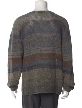 Cividini Striped Crew Neck Pullover