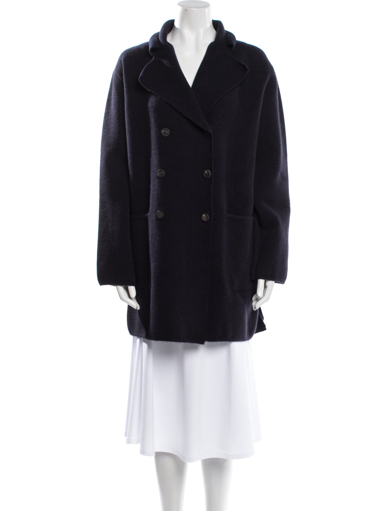 Cividini Wool Faux Fur Coat w/ Tags