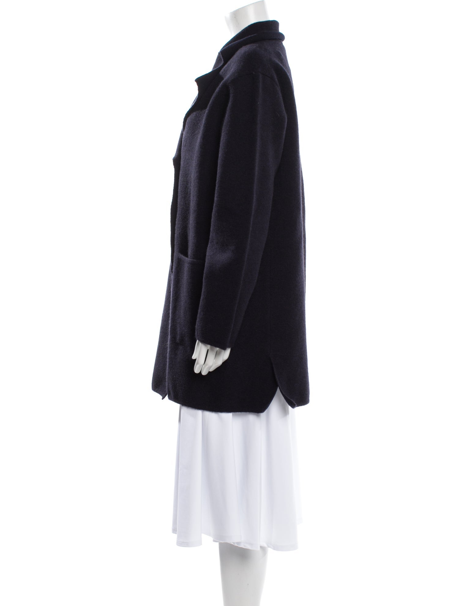 Cividini Wool Faux Fur Coat w/ Tags