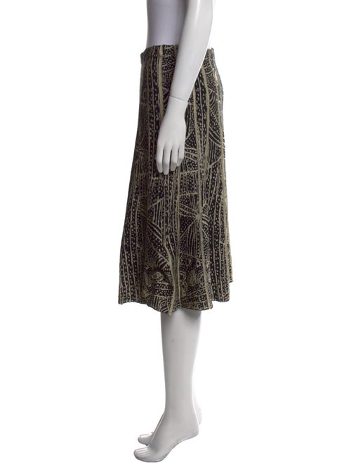 Cividini Printed Knee-Length Skirt