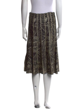 Cividini Printed Knee-Length Skirt
