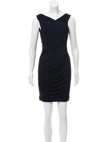 Cut25 by Yigal Azrouël V-Neck Mini Dress