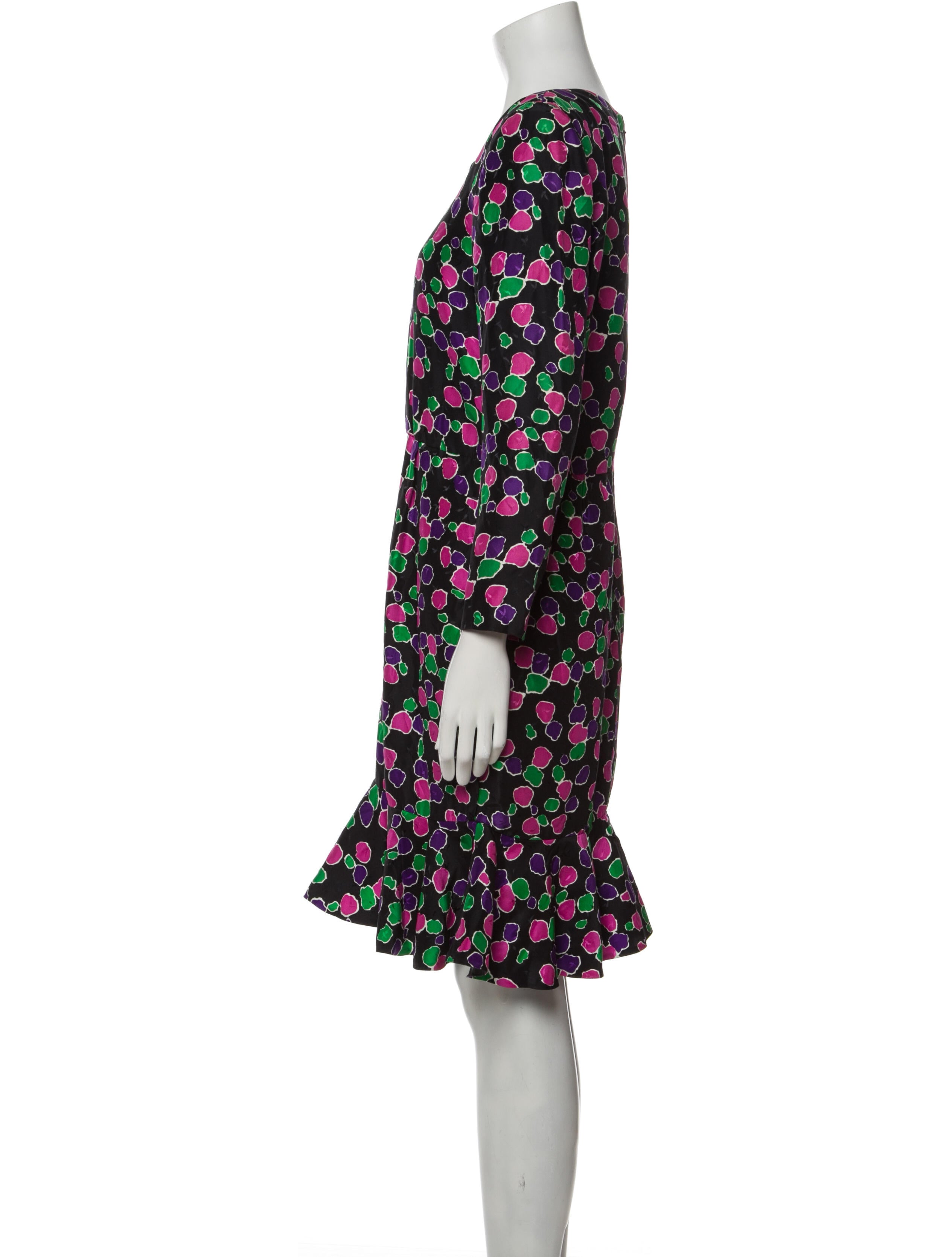 CH Carolina Herrera Vintage Knee-Length Dress