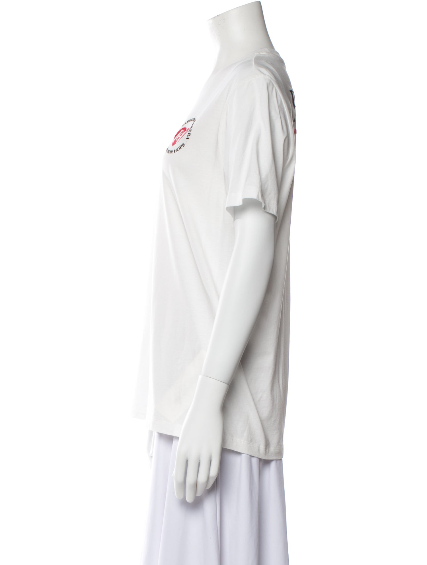 CH Carolina Herrera Graphic Print Crew Neck T-Shirt