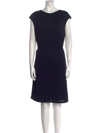 CH Carolina Herrera Crew Neck Knee-Length Dress