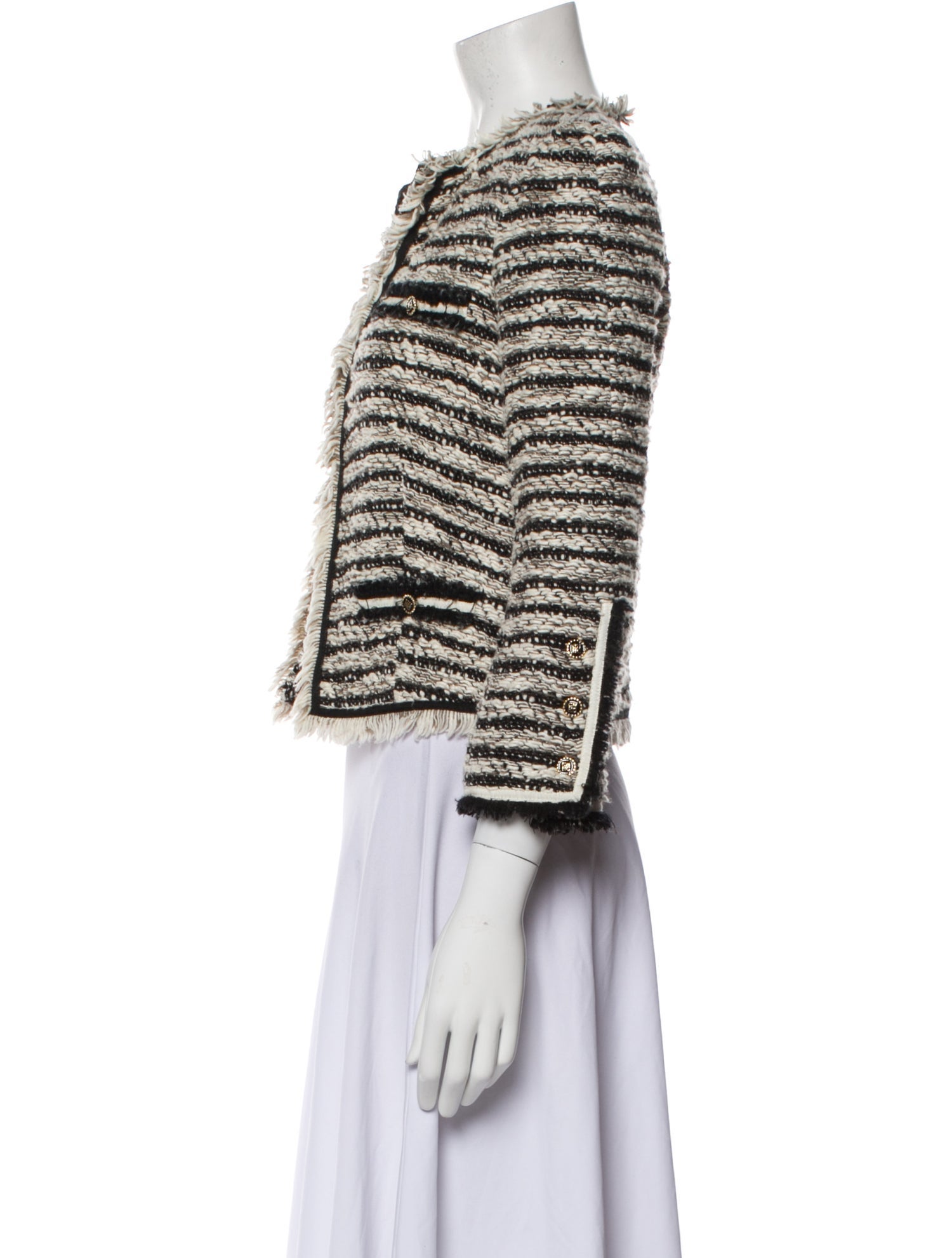 CH Carolina Herrera Striped Evening Jacket