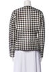 CH Carolina Herrera Houndstooth Print Down Jacket