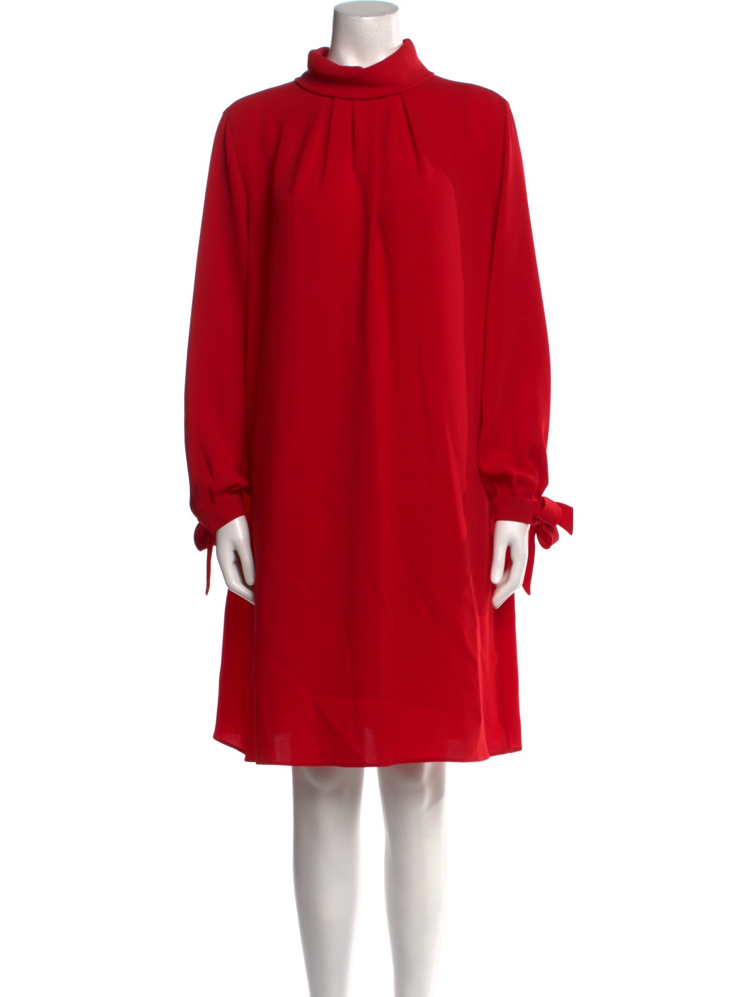 CH Carolina Herrera Mock Neck Knee-Length Dress w/ Tags