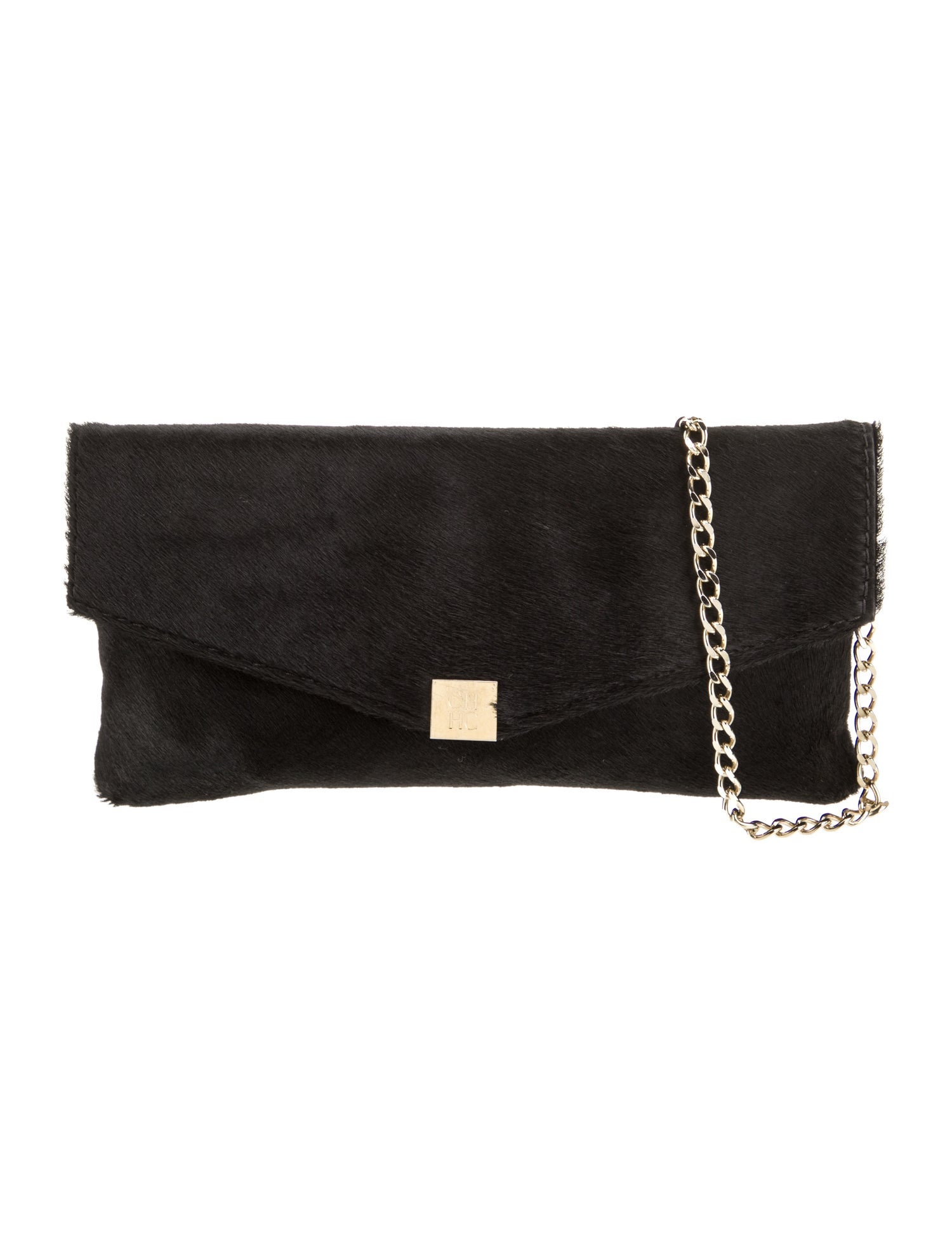 CH Carolina Herrera Ponyhair Shoulder Bag