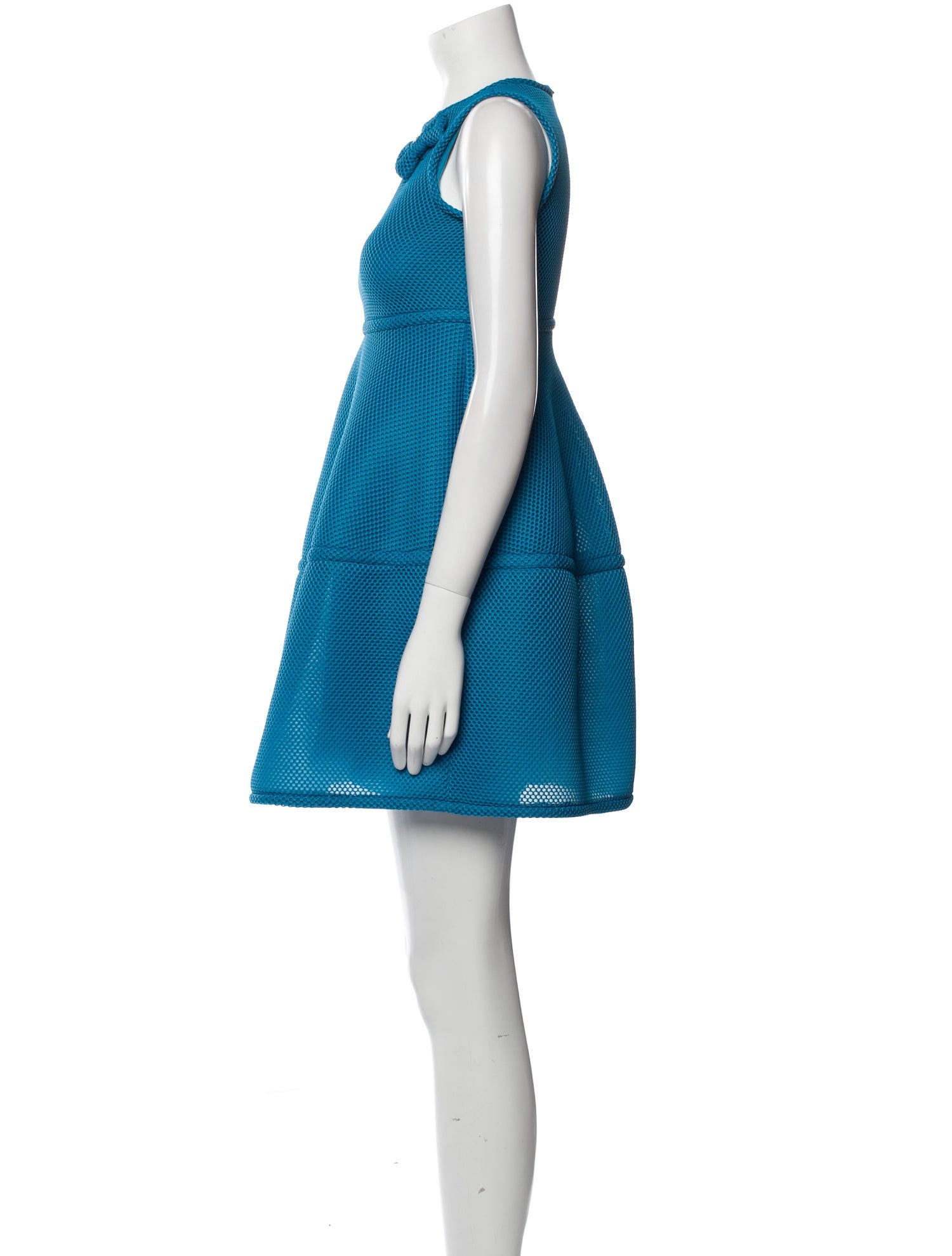 CH Carolina Herrera Crew Neck Mini Dress