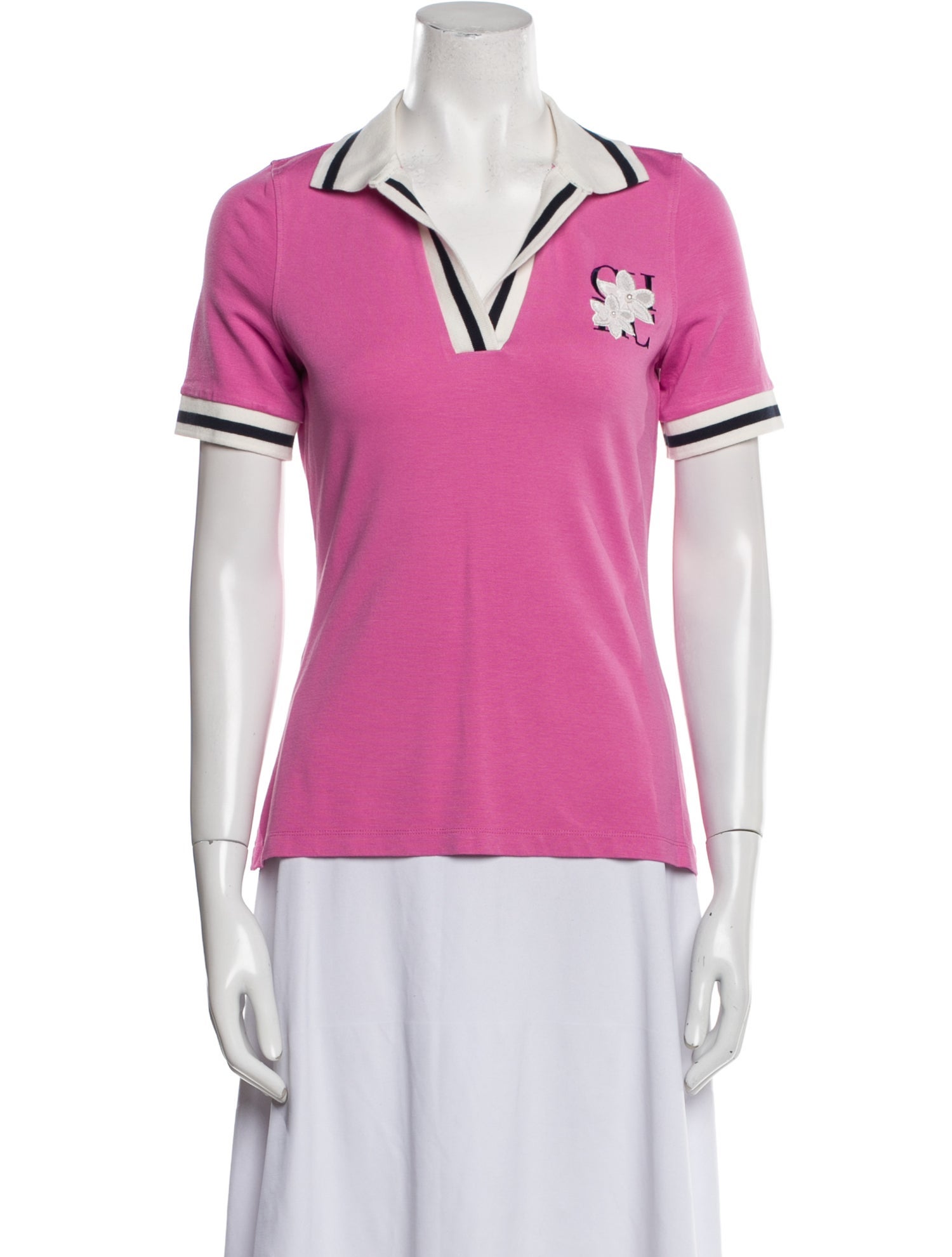 CH Carolina Herrera Short Sleeve Polo