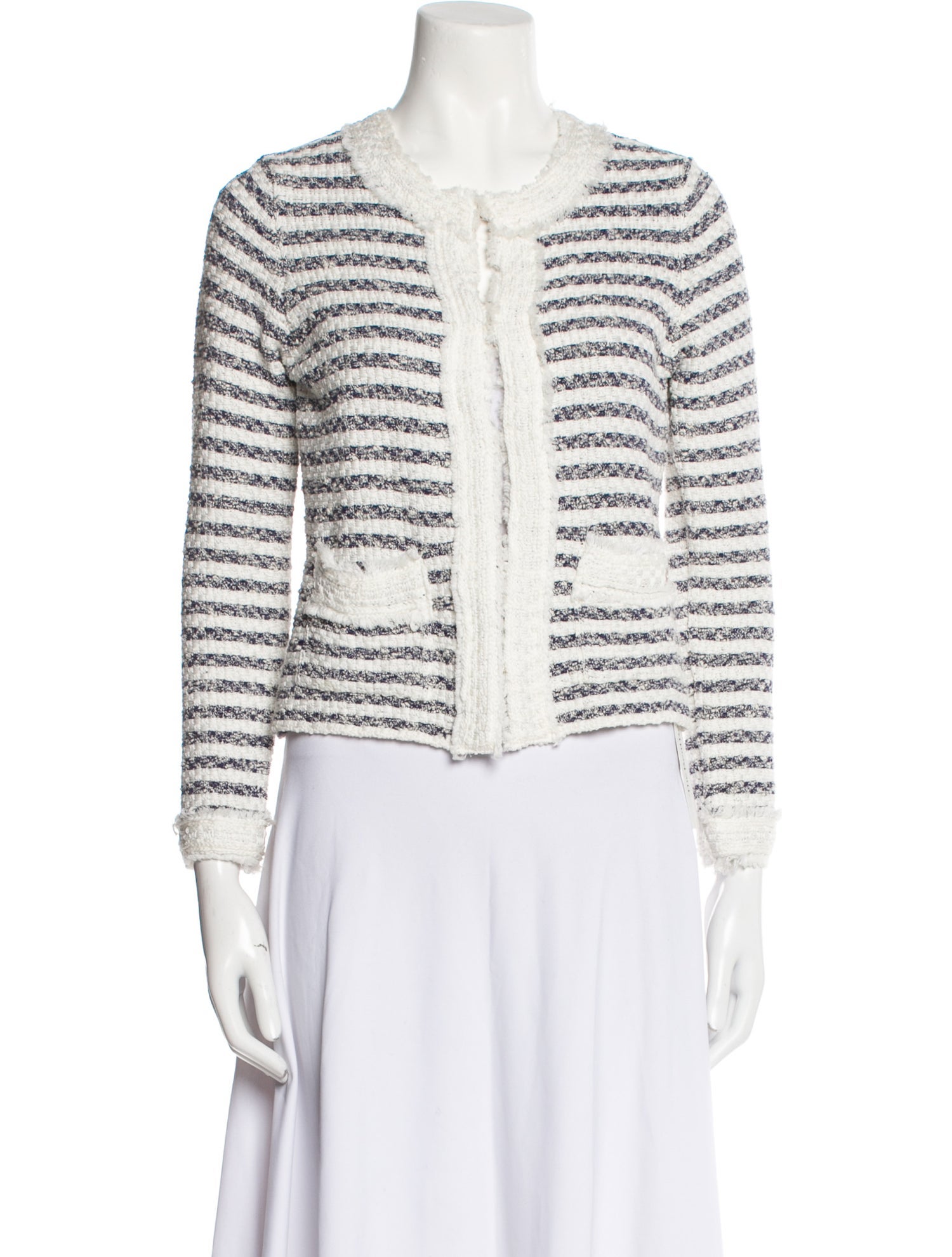 CH Carolina Herrera Striped Jacket