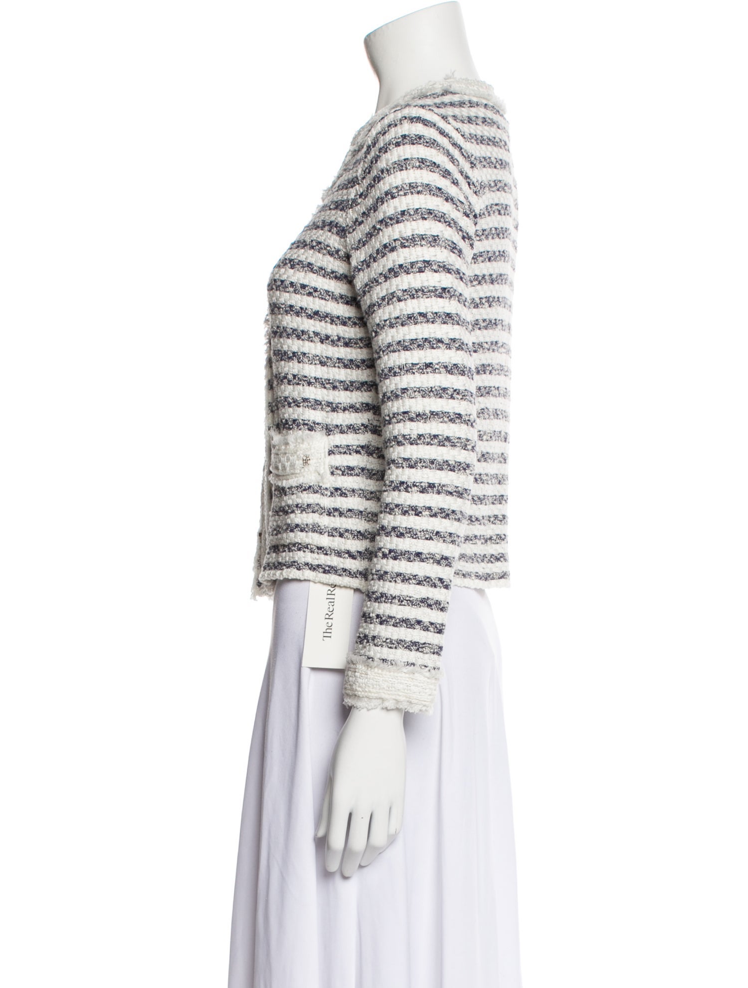 CH Carolina Herrera Striped Jacket