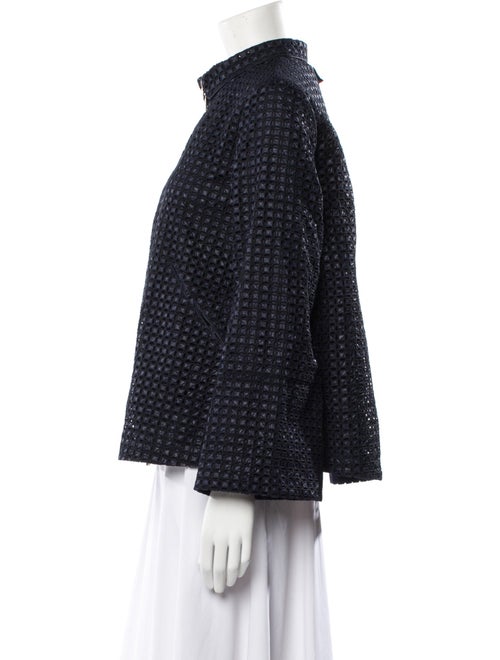 CH Carolina Herrera Tweed Pattern Evening Jacket