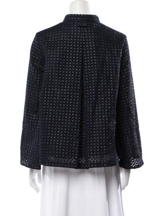 CH Carolina Herrera Tweed Pattern Evening Jacket