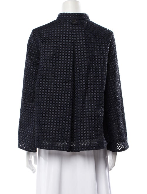 CH Carolina Herrera Tweed Pattern Evening Jacket