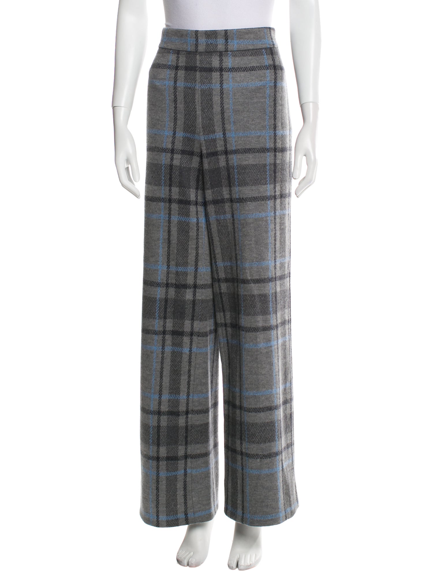 CH Carolina Herrera Wool Wide Leg Pants