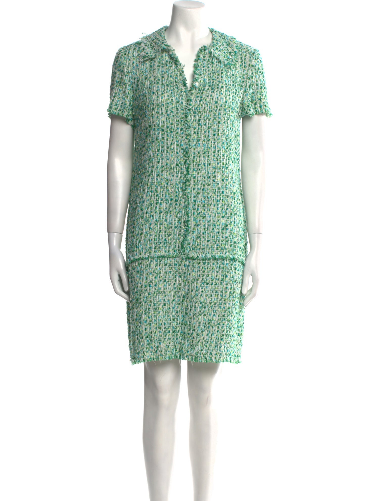 CH Carolina Herrera Printed Knee-Length Dress