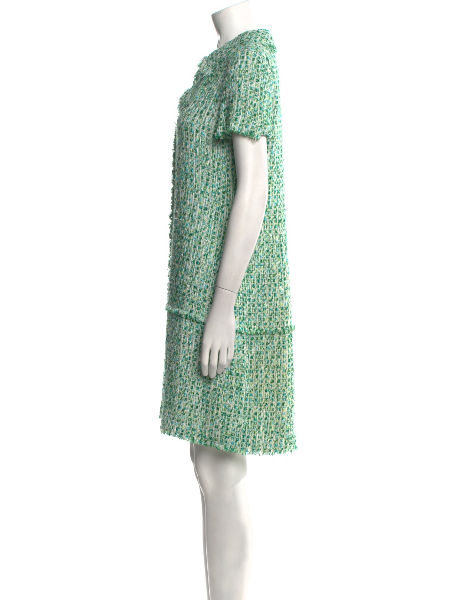 CH Carolina Herrera Printed Knee-Length Dress