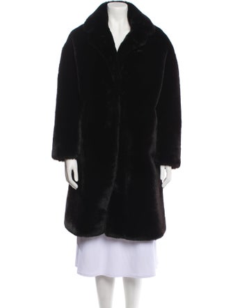 CH Carolina Herrera Faux Fur Coat