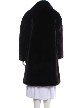 CH Carolina Herrera Faux Fur Coat