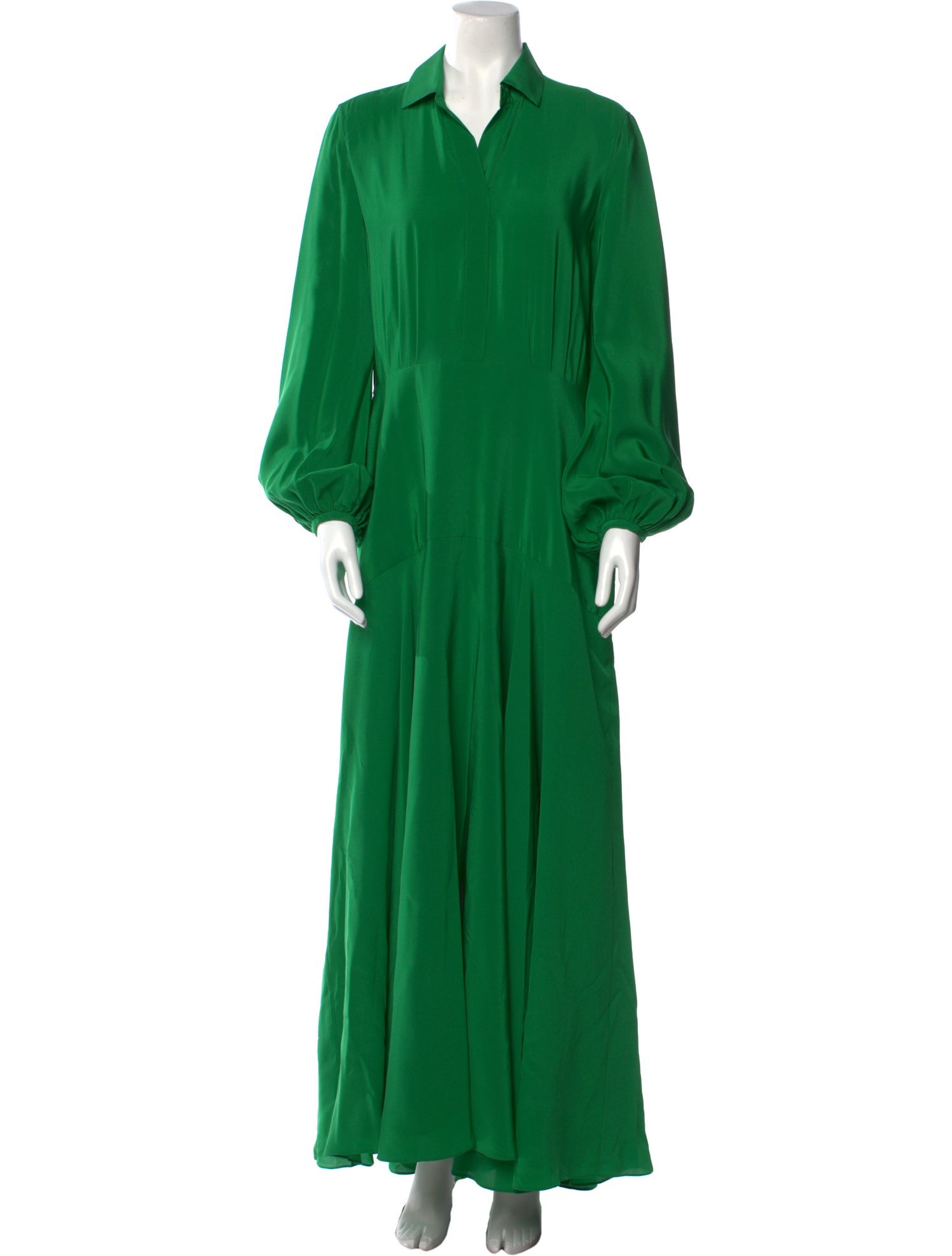 CH Carolina Herrera Silk Long Dress