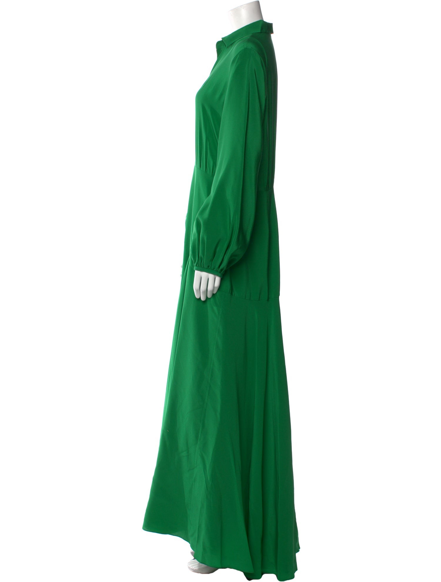 CH Carolina Herrera Silk Long Dress