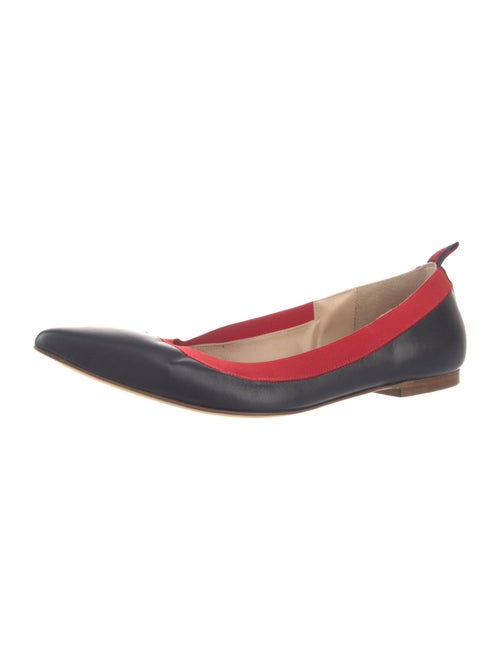 CH Carolina Herrera Leather Flats