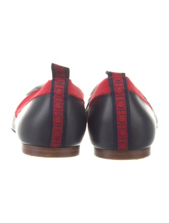 CH Carolina Herrera Leather Flats