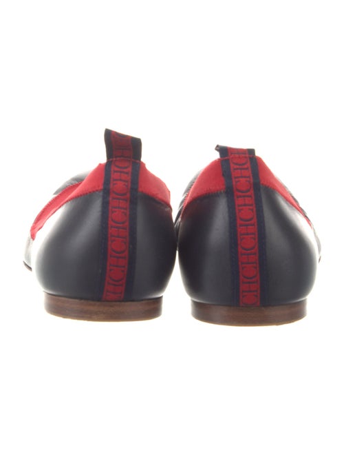 CH Carolina Herrera Leather Flats