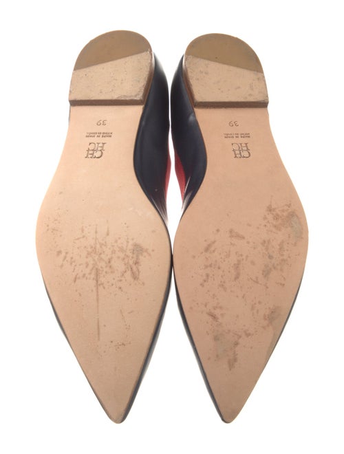 CH Carolina Herrera Leather Flats