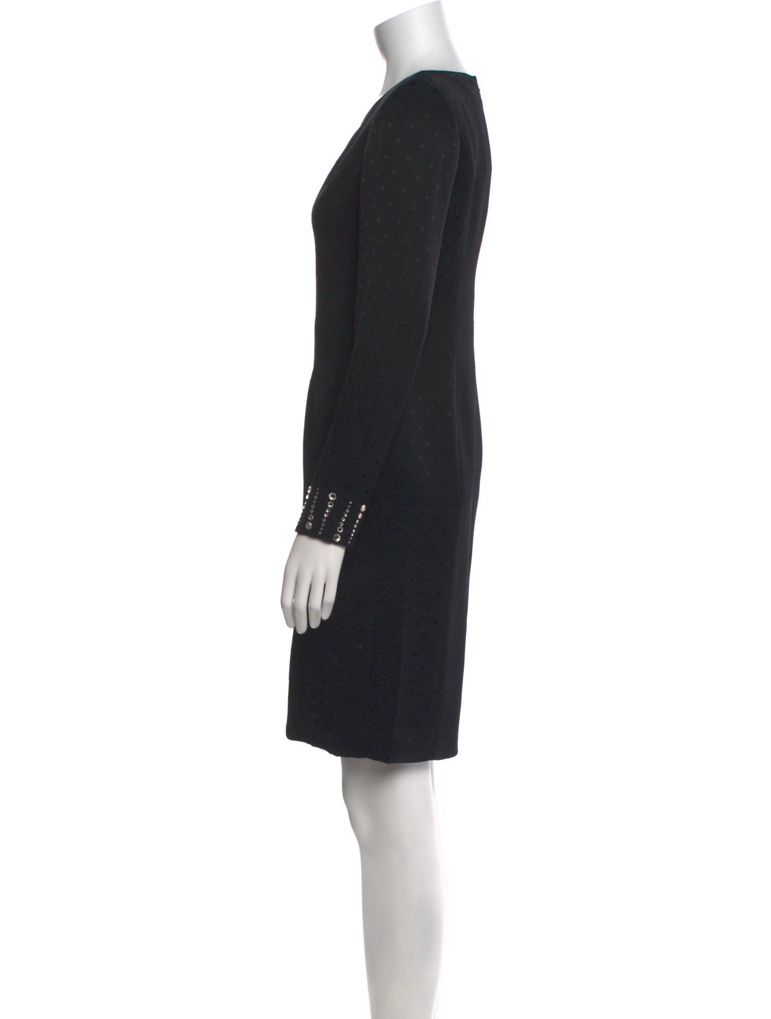 CH Carolina Herrera Wool Mini Dress