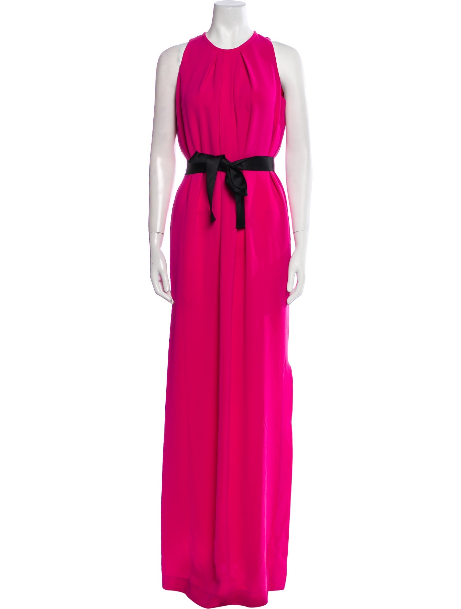 CH Carolina Herrera Crew Neck Long Dress w/ Tags