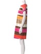 CH Carolina Herrera Striped Mini Dress