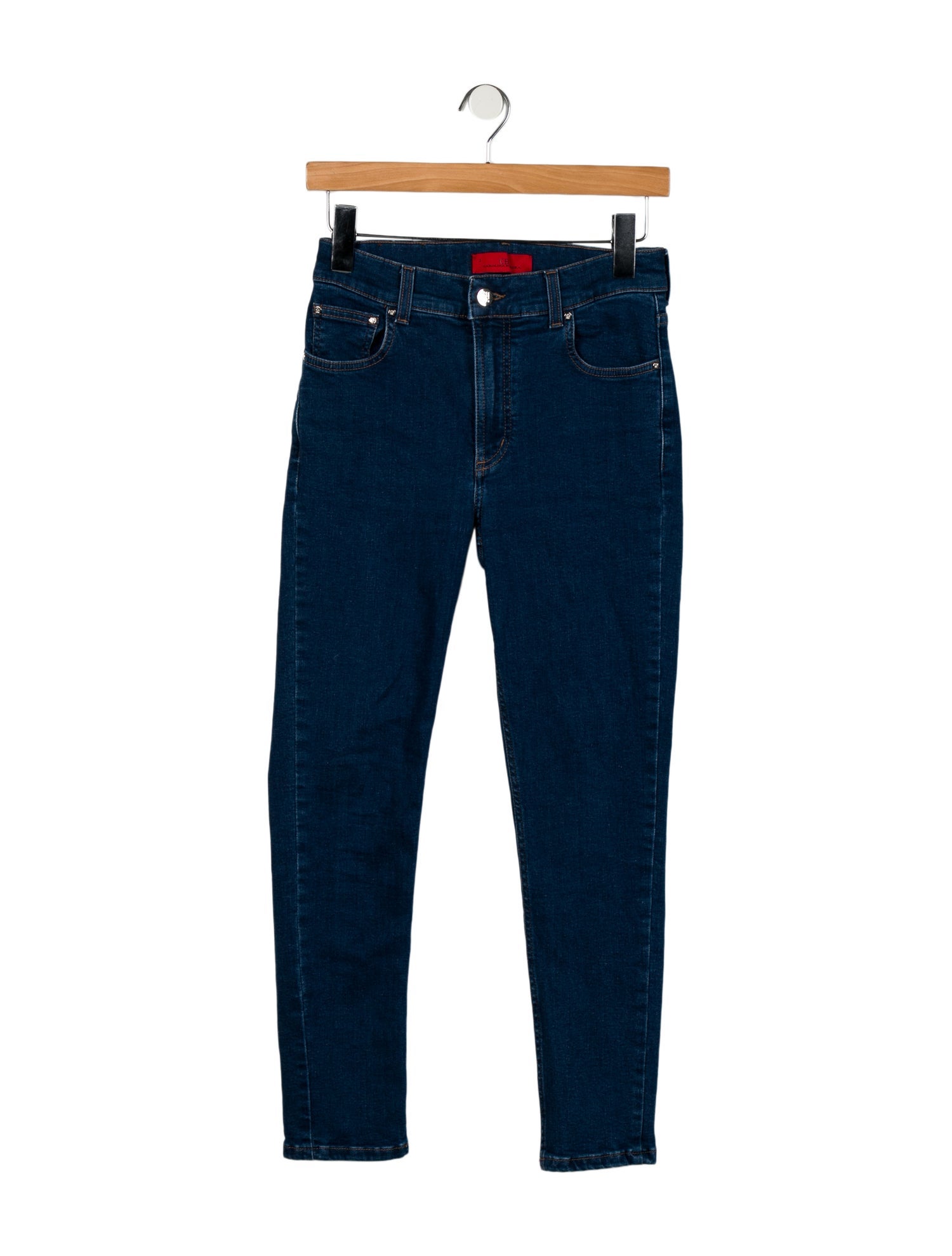 CH Carolina Herrera Mid-Rise Skinny Leg Jeans