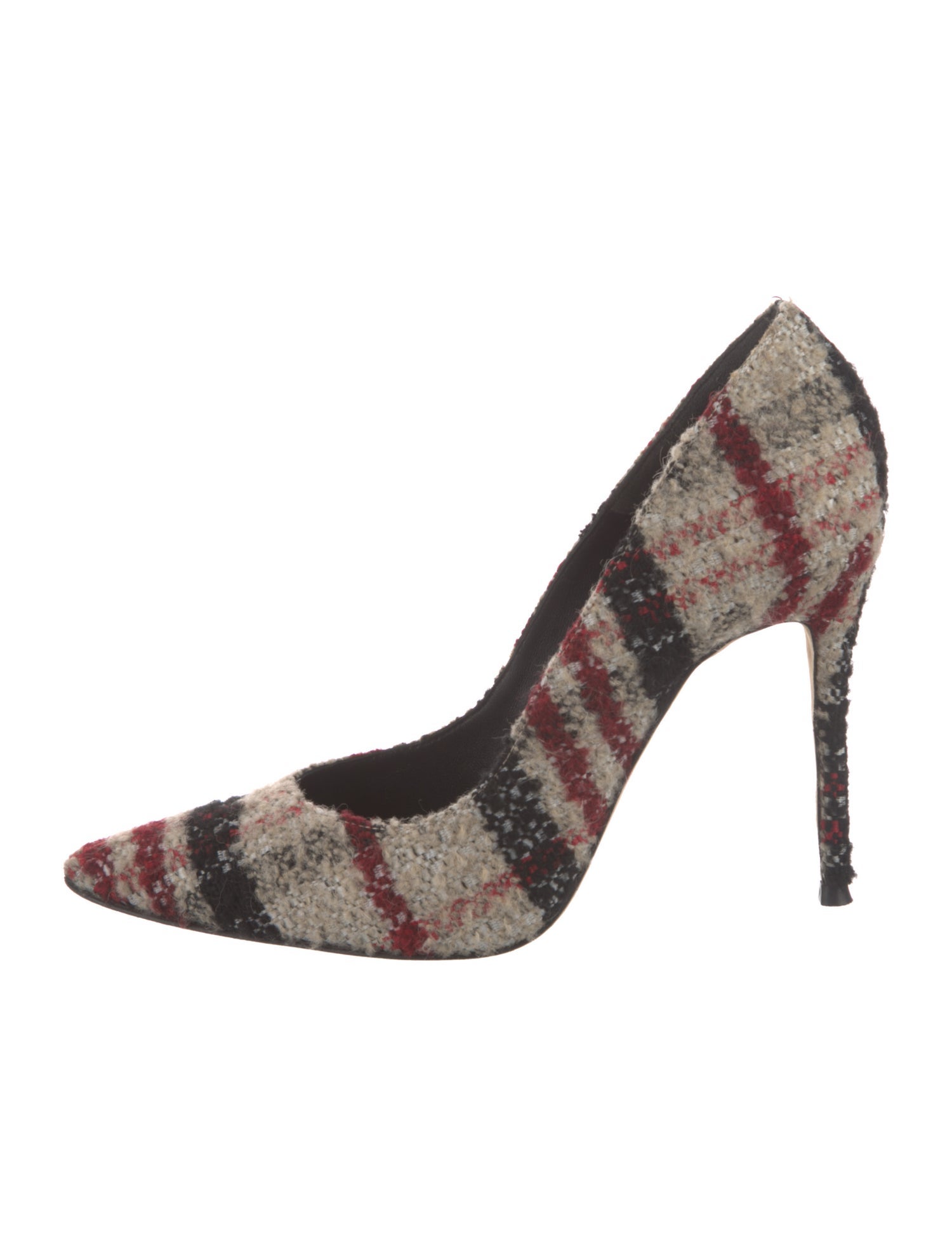 CH Carolina Herrera Wool Printed Pumps
