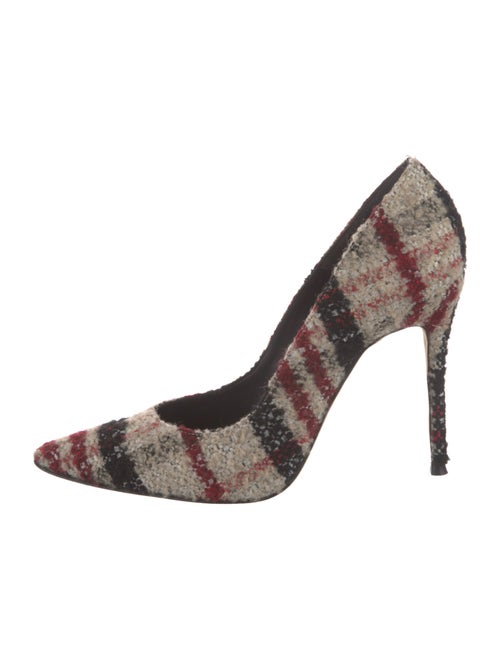 CH Carolina Herrera Wool Printed Pumps