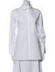CH Carolina Herrera Long Sleeve Button-Up Top