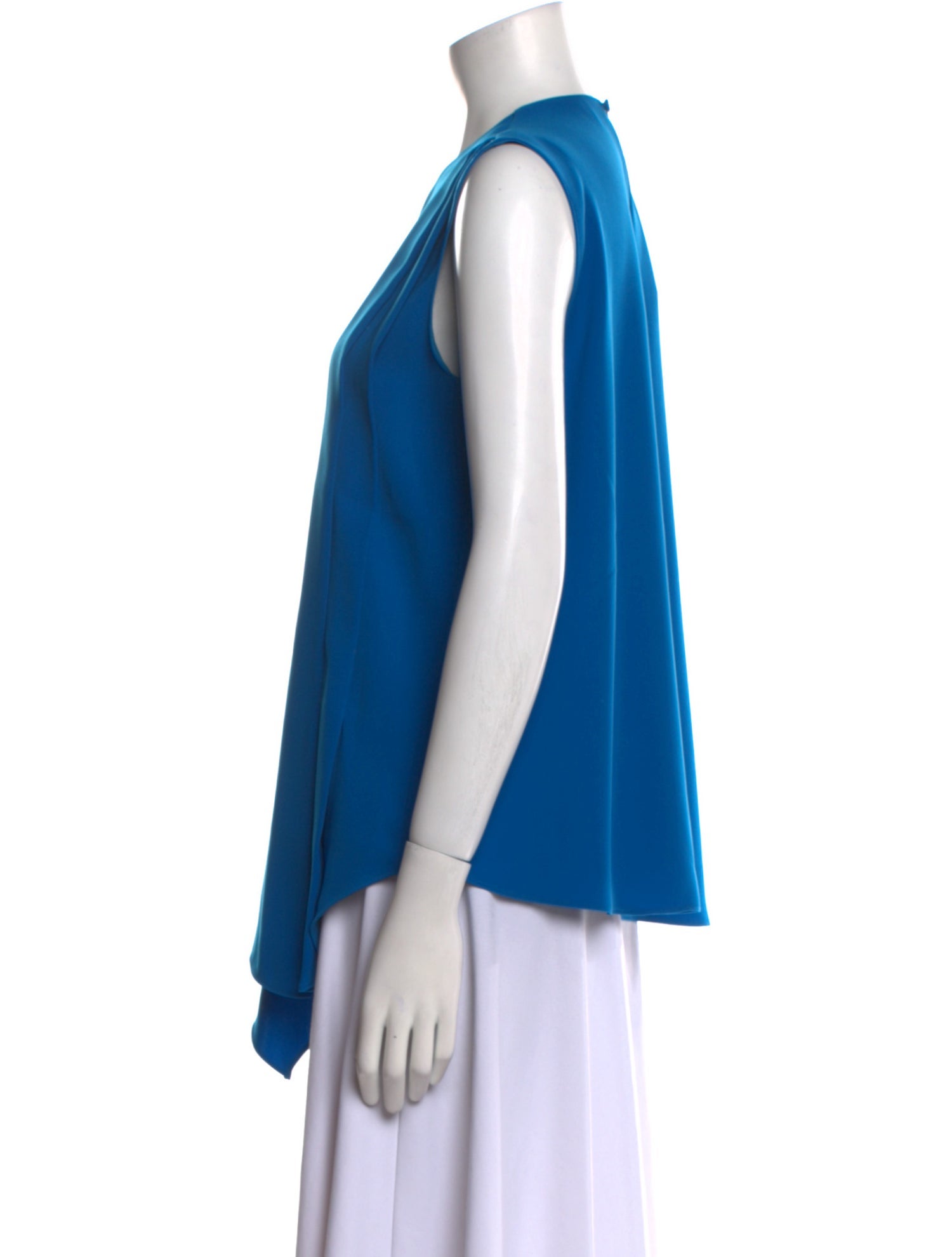 CH Carolina Herrera Crew Neck Sleeveless Tunic