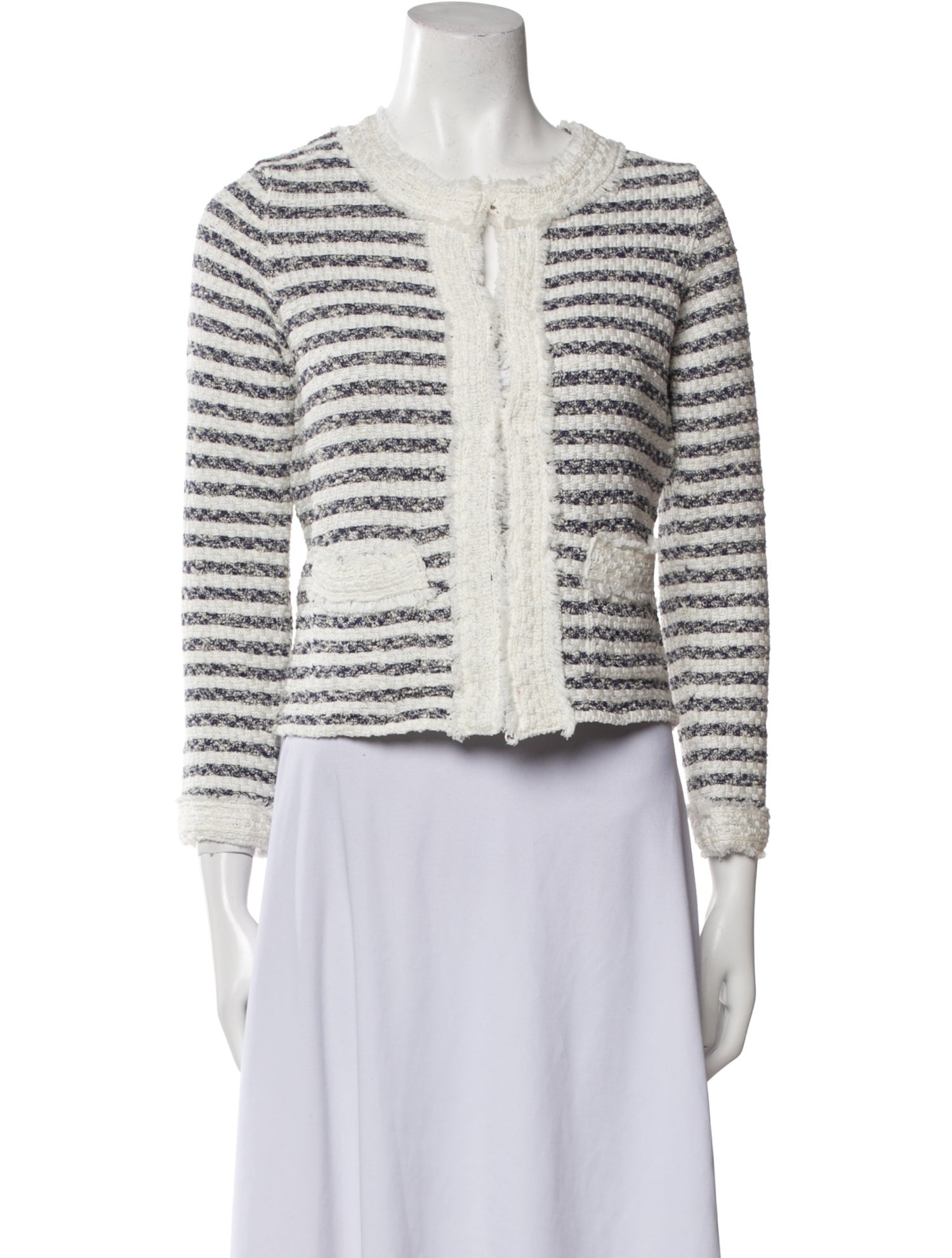 CH Carolina Herrera Striped Evening Jacket