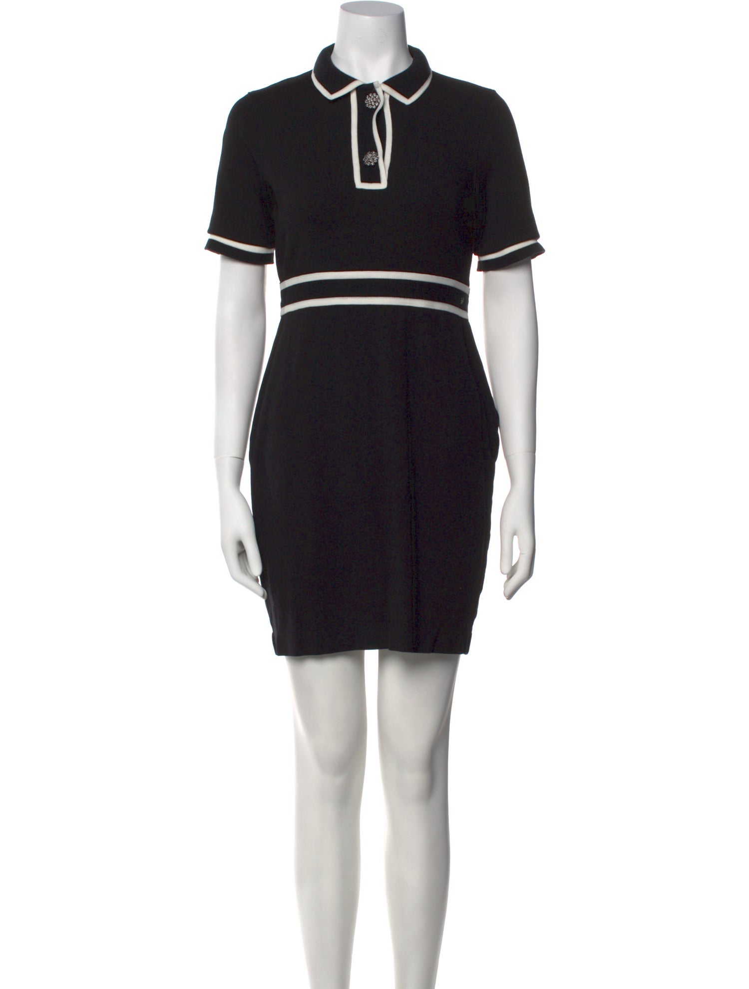 CH Carolina Herrera Crew Neck Mini Dress