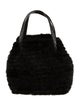 CH Carolina Herrera Mink Top Handle Bag