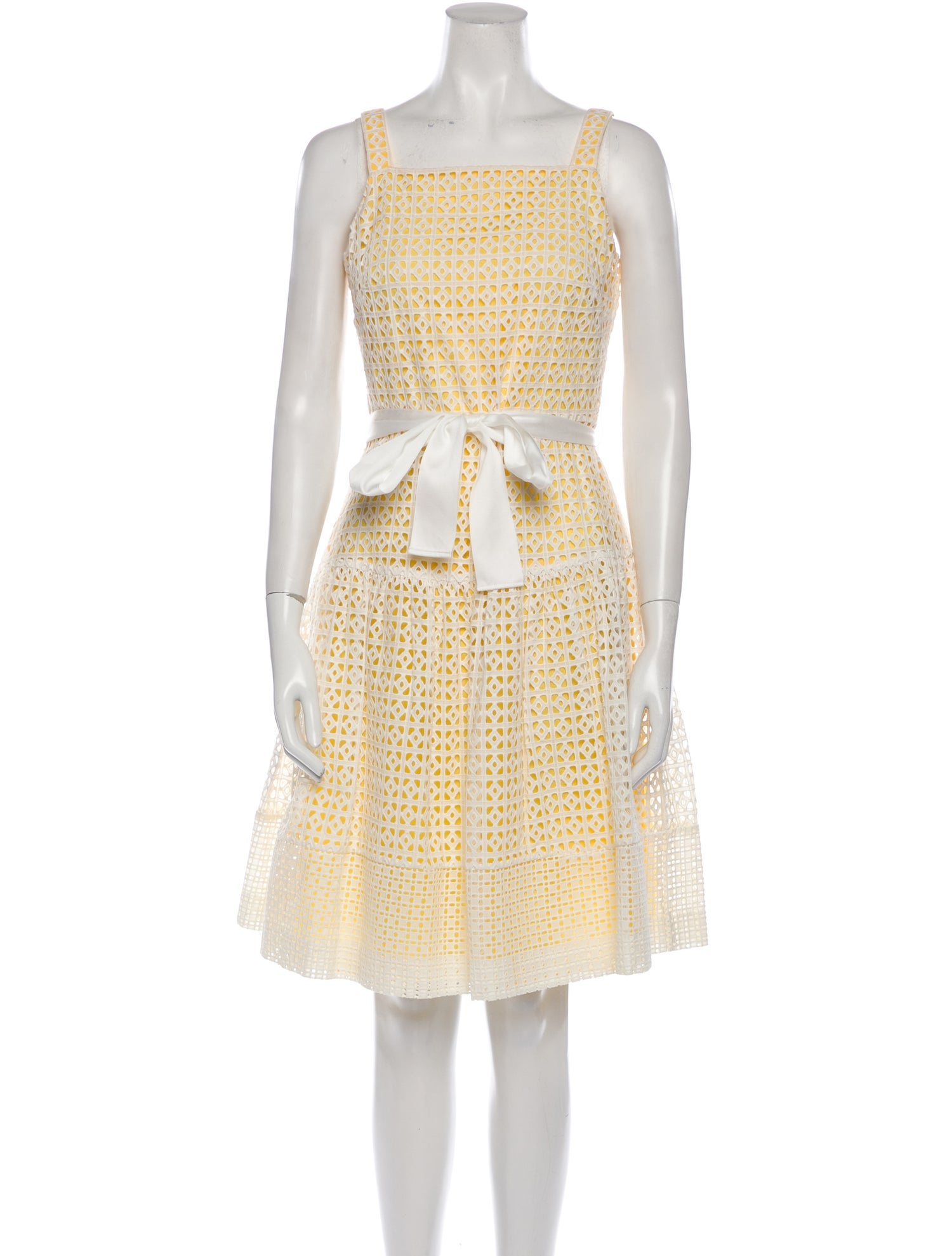 CH Carolina Herrera Printed Knee-Length Dress w/ Tags